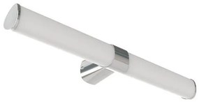 Απλίκα Φωτιστικό Τοίχου Μπάνιου LED 15W IP44 3CCT PLUS Eurolamp-144-80538-Μαύρο 144-80538