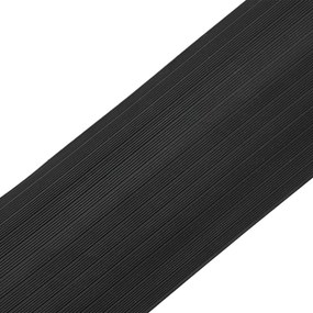 vidaXL Σφραγίδα Δαπέδου Γκαράζ Μαύρο 75 x 12 mm 2 μ. EPDM Καουτσούκ