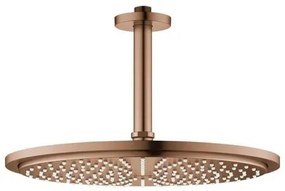 Κεφαλή ντουζ με βραχίονα οροφής Grohe Rainshower Essence New-Xalkino mat