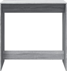 vidaXL Τραπέζι Μπαρ Γκρι Sonoma 102x50x103,5εκ. Επεξεργ. Ξύλο
