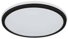 Πλαφονιέρα Φωτιστικό Οροφής LED RGB 40W/5W Μαύρο Jaxxi 41391-40R Globo Lighting-41391-40R-Μαύρο 41391-40R