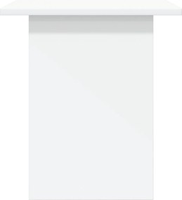 vidaXL Κομοδίνο Λευκό 41 x 40 x 45 εκ Επεξεργασμένο Ξύλο
