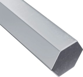 vidaXL Εξαγωνικό Κλειδί 2 pcs Ασημί 32 x 86 χιλ. Ατσάλι