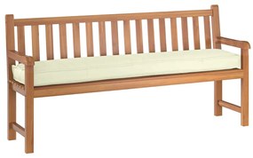 vidaXL Σετ Μαξιλαριών Πάγου 2 pcs Κρεμ 200 x 40 x 8 εκ. Ύφασμα Oxford