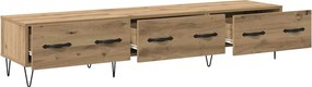 vidaXL Ντουλάπι TV artisan δρυς 150 x 36 x 30 εκ Επεξεργασμένο ξύλο