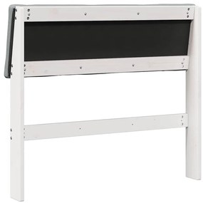 vidaXL Ταπετσαρισμένο κεφαλάρι Ανοιχτό γκρι 100 cm