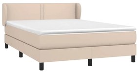 ΚΡΕΒΑΤΙ BOXSPRING ΜΕ ΣΤΡΩΜΑ ΚΑΠΟΥΤΣΙΝΟ 140X200ΕΚ.ΑΠΟ ΣΥΝΘ.ΔΕΡΜΑ 3127258