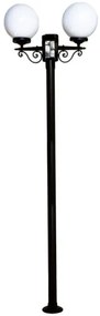Επιδαπέδιο Φωτιστικό PHIVOS LP-100ΕΒ 2L 200cm Μαύρο 23-0008 Heronia-23-0008-Μαύρο 23-0008
