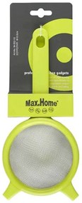 Σουρωτήρι Τσαγιού OL03520014 14cm Πλαστικό Green Max Home Ατσάλι,Πλαστικό