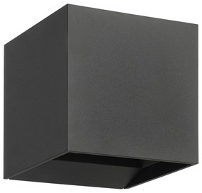 Φωτιστικό Επίτοιχο Eglo 901065 CALPINO 3 Ανθρακί (Anthracite) 3000K