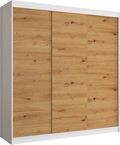 Ντουλάπα Stalion 200 συρόμενη-Leuko-Artisan