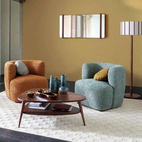 Πολυθρόνα με μπουκλέ ταπετσαρία, Nidou