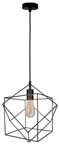 Φωτιστικό Οροφής Cube 4193400 Black Viokef Metal