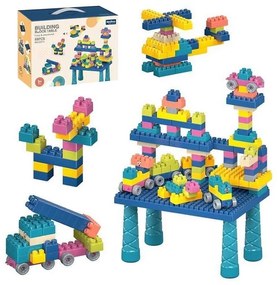 Σετ πάγκος κατασκευών DIY με τουβλάκια - C2711 - 88pcs - 117156