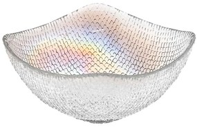 Μπωλ Σερβιρίσματος Goya Iris 80.586.24 15x6cm Clear-Multi Cryspo Trio Glass
