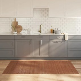 vidaXL Χαλί Ορθογώνιο Καφέ 100 x 200 εκ. Μπαμπού