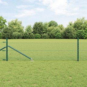 vidaXL Γεωμετρική Περίφραξη Πράσινη 0.4x50 m Ατσάλι