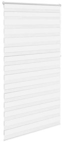 vidaXL Ρόλερ Zebra Λευκό 120 x 230cm