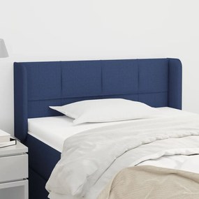 vidaXL Κεφαλάρι με Πτερύγια Μπλε 93x16x78/88 εκ. Υφασμάτινο