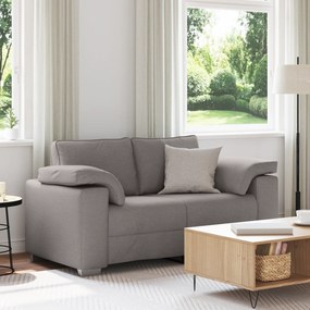 vidaXL Καναπές Taupe 160 x 77 x 82 εκ ύφασμα