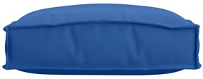 vidaXL Μαξιλάρια Παλετών 2 τεμ Μπλε Βασιλικό 40x40x8 cm Πολυεστέρα
