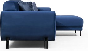 Corner Sofa-Bed Image Corner Right ( L3-Chl ) - Navy Blue Navy Blue