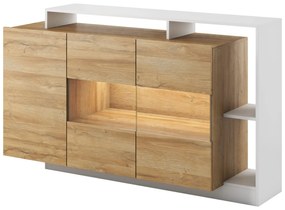 Μπουφές Oak-Leuko Fusiko - 155.00Χ30.00Χ93.50cm