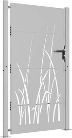 vidaXL Πύλη Κήπου 100 x 175 cm Ατσάλι με Επικάλυψη Πούδρας Κλειδώσιμο