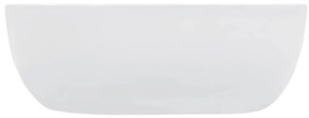 vidaXL Νιπτήρας Λευκός 42,5 x 42,5 x 14,5 εκ. Κεραμικός