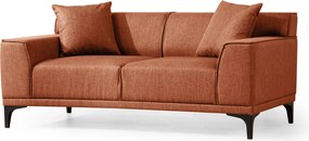 2-Seat Sofa Petra 2 - Orange Orange