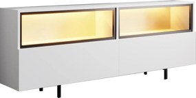 Έπιπλο Τηλεόρασης Λευκό CUZEDE 180x32x67