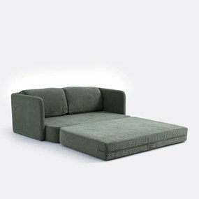 Διθέσιος καναπές-κρεβάτι από κοτλέ βελούδο Haley