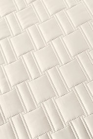 ΚΟΥΒΕΡΛΙ  BRICK IVORY 240X250   ΣΕΤ 3ΤΜΧ - Guy Laroche