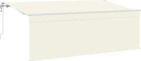vidaXL Σκηνίτσα Αναδιπλούμενη Κρεμ 400 x 200 cm
