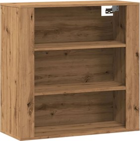 vidaXL Ντουλάπι Τοίχου Αρτισιανή Δρυς 80x33x80 εκ. Επεξεργασμένο Ξύλο