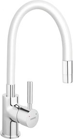 Ferro Zumba White BZA4W - Μπαταρία Κουζίνας με Εύκαμπτο Στόμιο