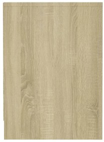 vidaXL Έπιπλο Τηλεόρασης Sonoma Δρυς 102x37,5x52,5 εκ. Επεξεργ. Ξύλο