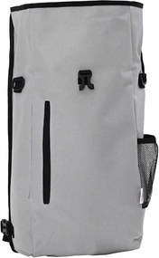 vidaXL Τσάντα Ποδηλάτου Γκρι 31 x 13 x 58 εκ Πολυεστέρας