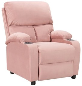 Πολυθρόνα Relax Gartia 269-000015 Βελούδο 79x94x102cm Rotten Apple