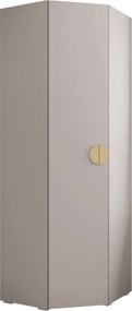 Γωνιακή Ντουλάπα Inova IV-Cashmere - Χρυσό