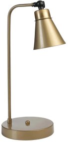 Φωτιστικό Επιτραπέζιο Dora 534LUN5113 Φ18x45cm E14 40W Gold Opviq