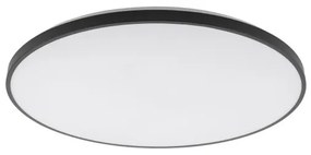 Πλαφονιέρα Φωτιστικό Οροφής Μπάνιου LED 64W IP44 3000K Agnes Round Nowodvorski-8206-Μαύρο 8206