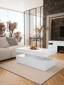 Τραπεζάκι σαλονιού Glossa 2D με LED-Leuko-Leuko gualistero