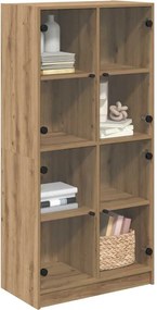 vidaXL Highboard Artisan Oak 68 x 37 x 142 εκ Επεξεργασμένο ξύλο