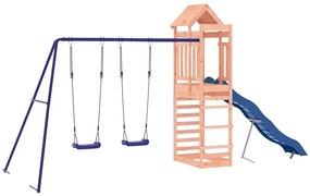 vidaXL Παιδική Χαρά Εξωτερικού Χώρου από Μασίφ Ξύλο Ψευδοτσούγκας