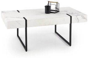 BLANCA c. table white marble / black DIOMMI V-CH-BLANCA-LAW