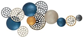 Διακοσμητικό Τοίχου Bronte 279ENZ1833 90x8x42cm Multi Wallity Metal
