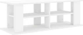 vidaXL Βάση τηλεόρασης Λευκό 96 x 35 x 33,5 εκ