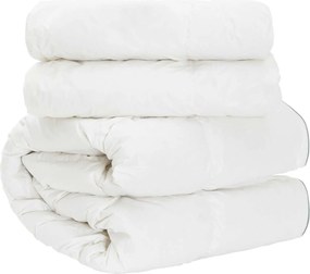 vidaXL Πάπλωμα FULDA 152 x 203 cm 4 Εποχές 310 GSM 90% Χήνας Λευκό