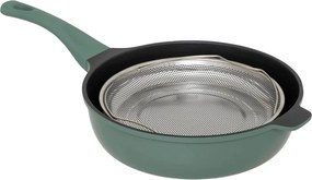 ΤΗΓΆΝΙΑ CAST ALU 28CM DEEP PAN GREEN